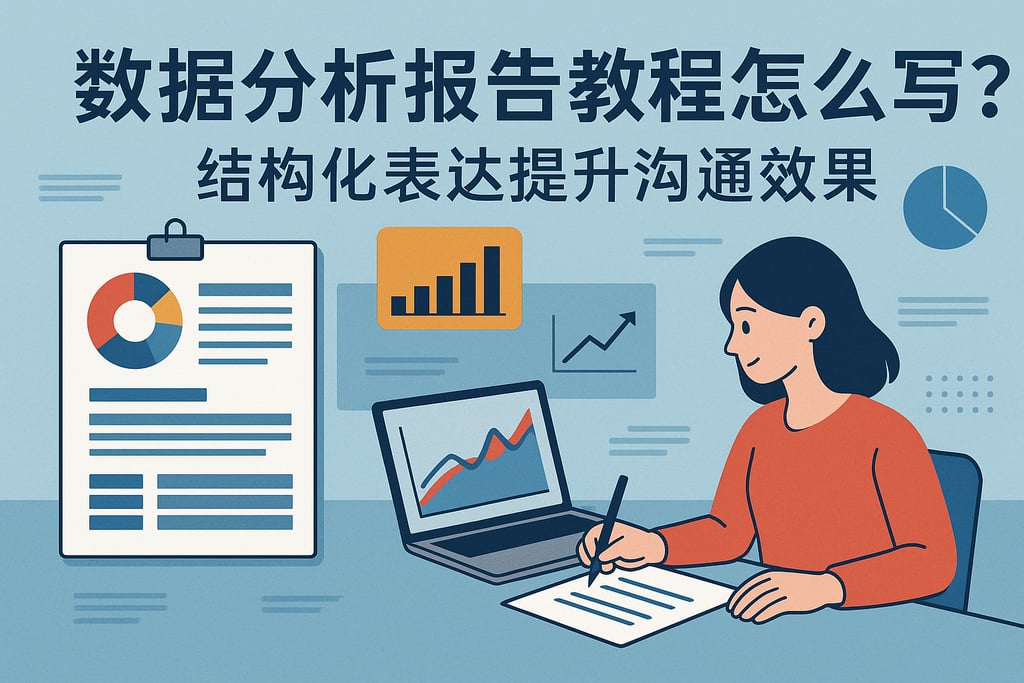 数据分析报告教程怎么写？结构化表达提升沟通效果