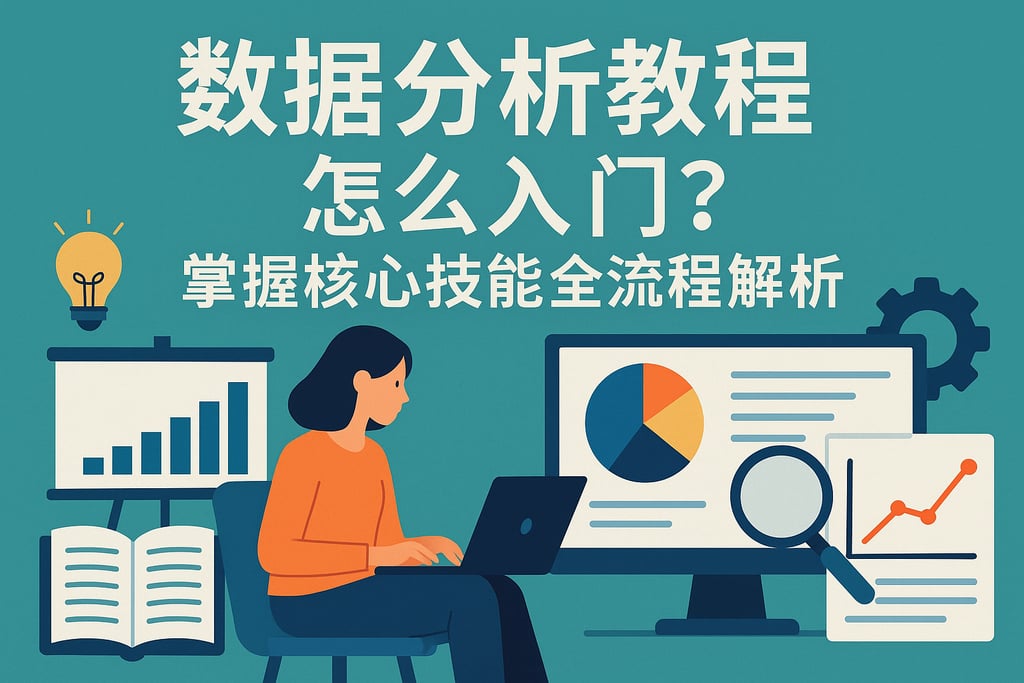数据分析教程怎么入门？掌握核心技能全流程解析