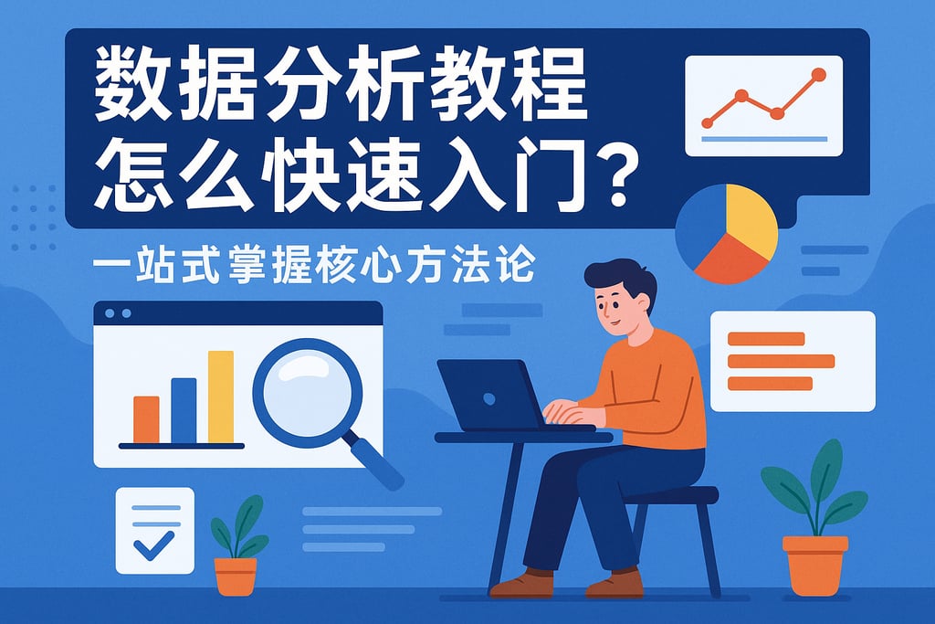 数据分析教程怎么快速入门？一站式掌握核心方法论