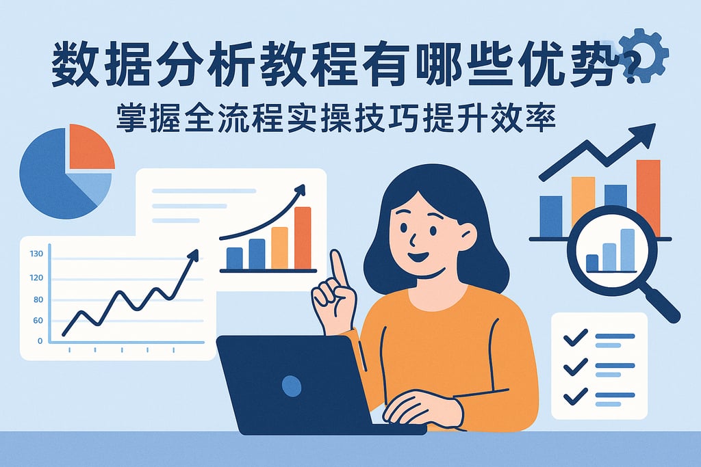 数据分析教程有哪些优势？掌握全流程实操技巧提升效率
