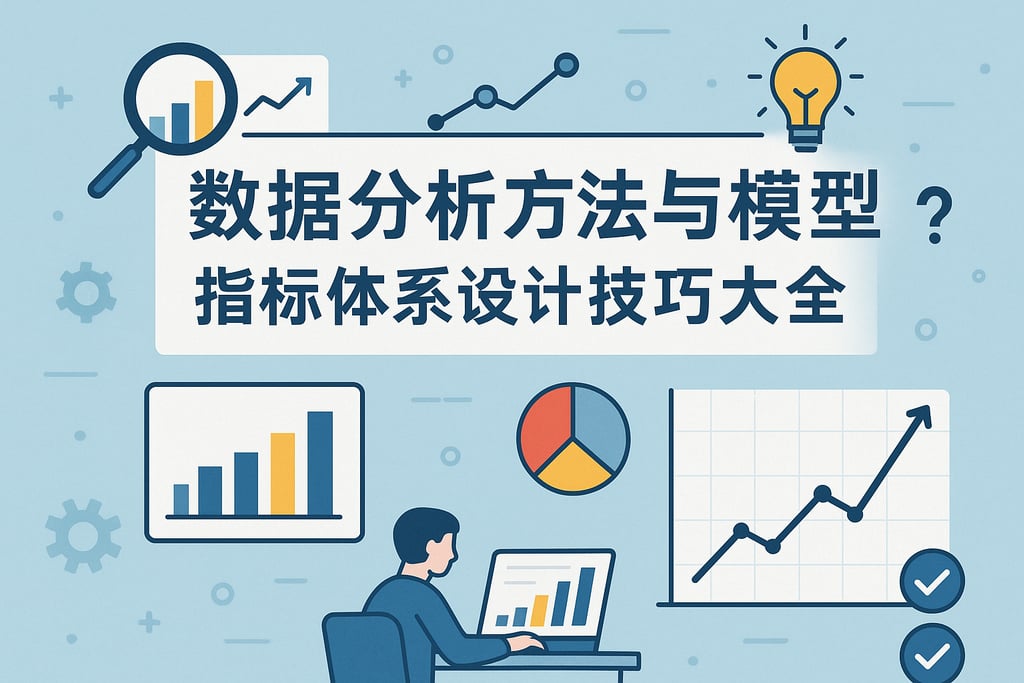 数据分析方法与模型教程有哪些？指标体系设计技巧大全