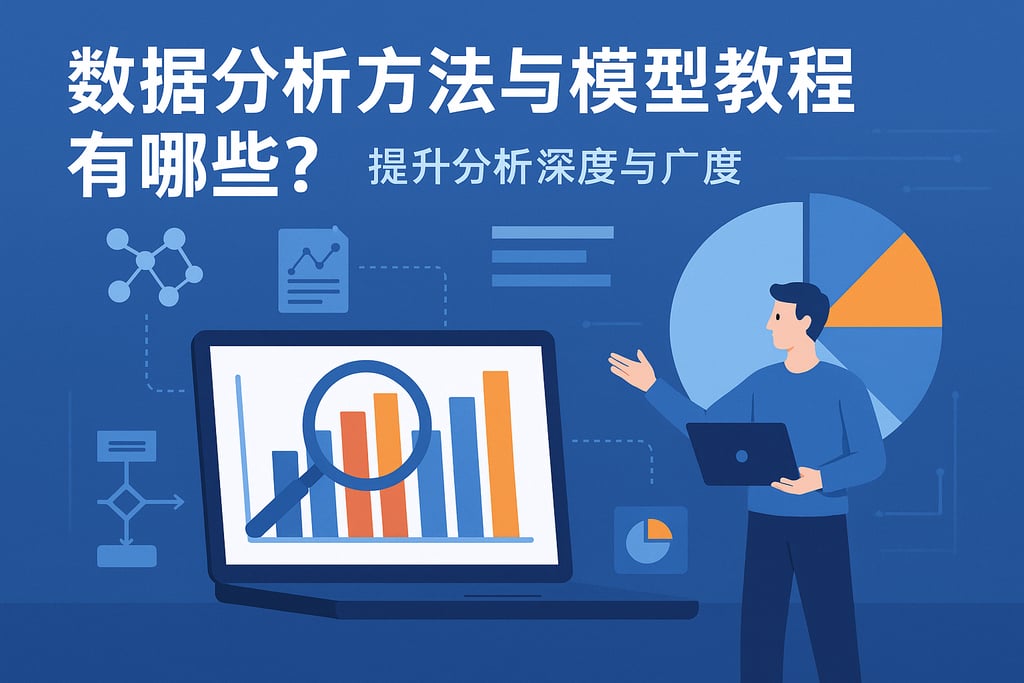 数据分析方法与模型教程有哪些？提升分析深度与广度
