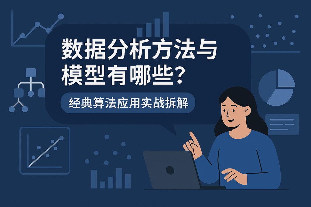 数据分析方法与模型有哪些？经典算法应用实战拆解