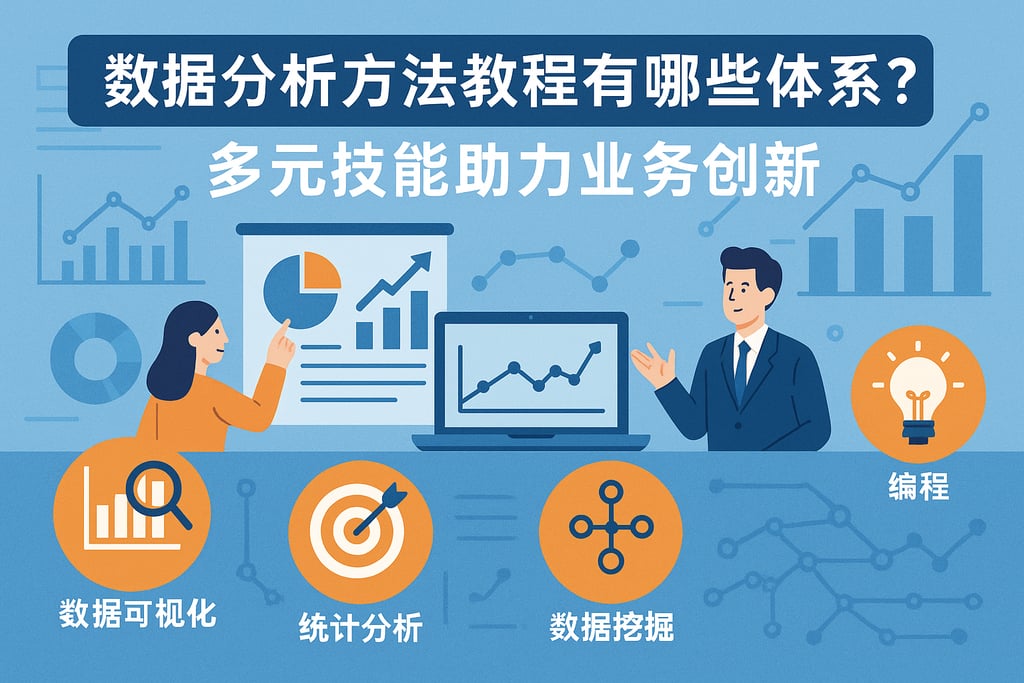 数据分析方法教程有哪些体系？多元技能助力业务创新
