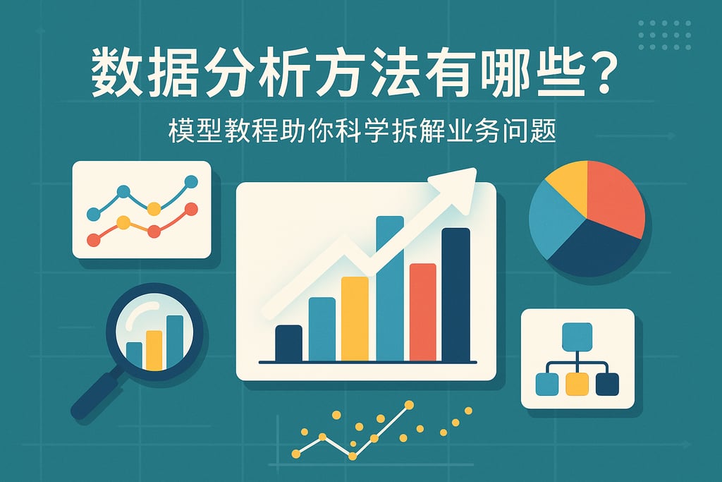 数据分析方法有哪些？模型教程助你科学拆解业务问题