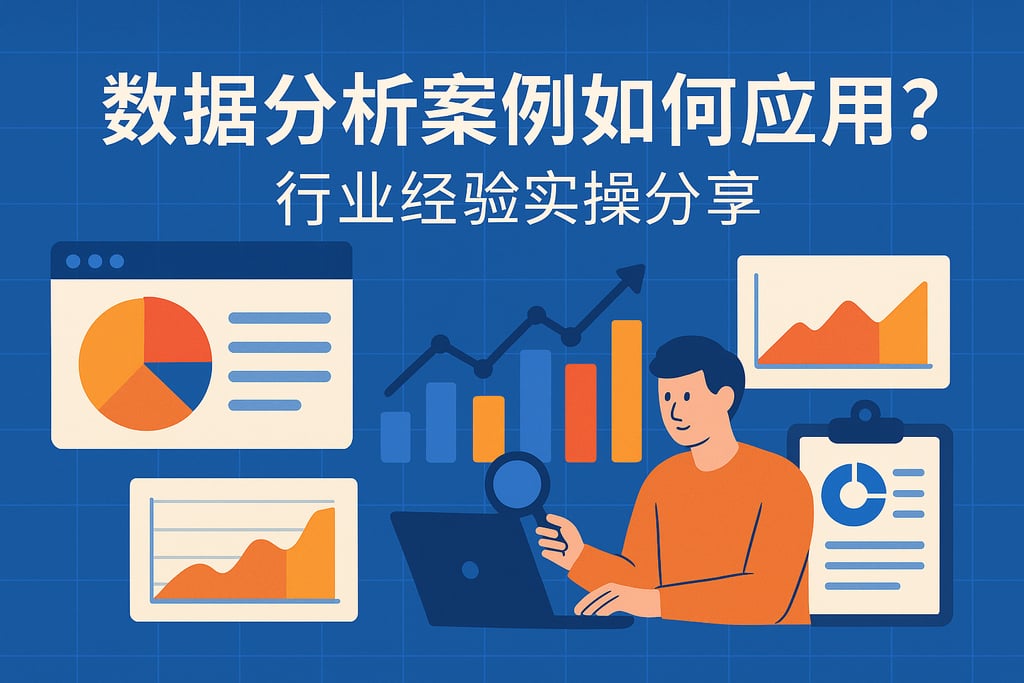 数据分析案例如何应用？行业经验实操分享