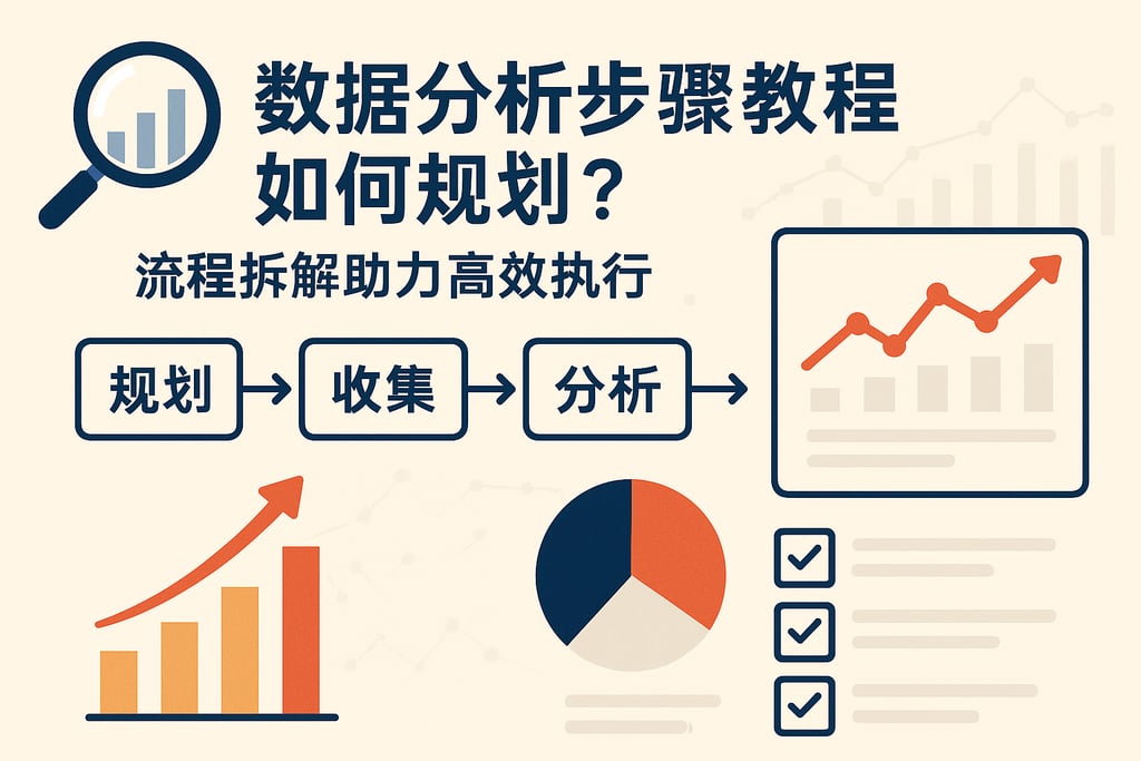 数据分析步骤教程如何规划？流程拆解助力高效执行
