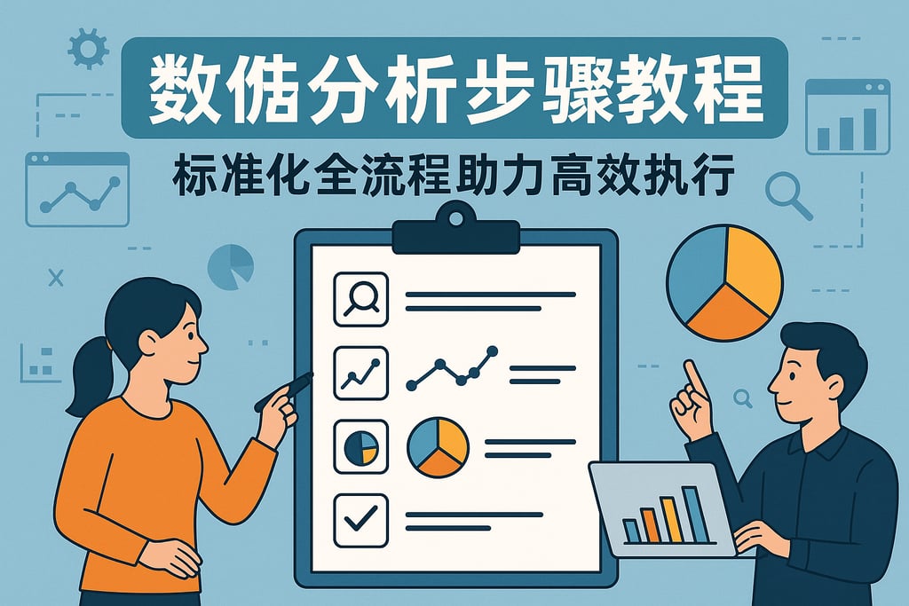 数据分析步骤教程怎么梳理？标准化全流程助力高效执行