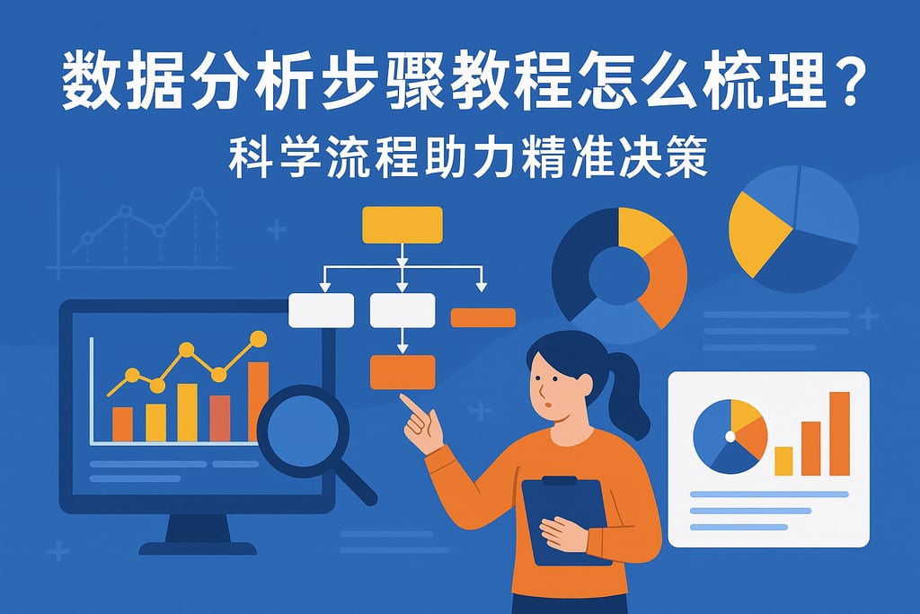 数据分析步骤教程怎么梳理？科学流程助力精准决策