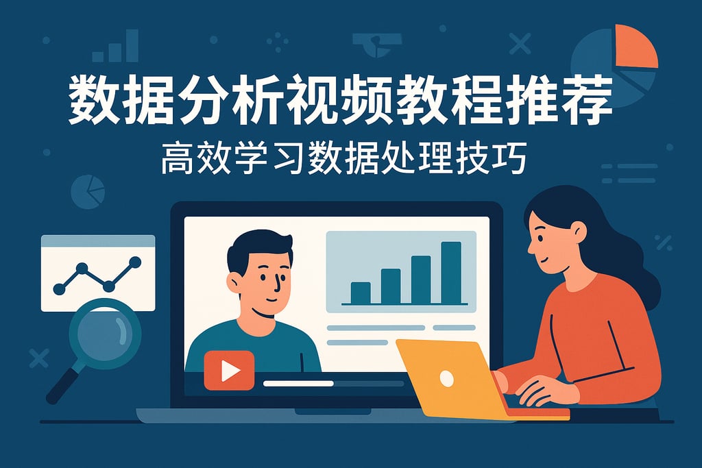 数据分析视频教程推荐哪些？高效学习数据处理技巧
