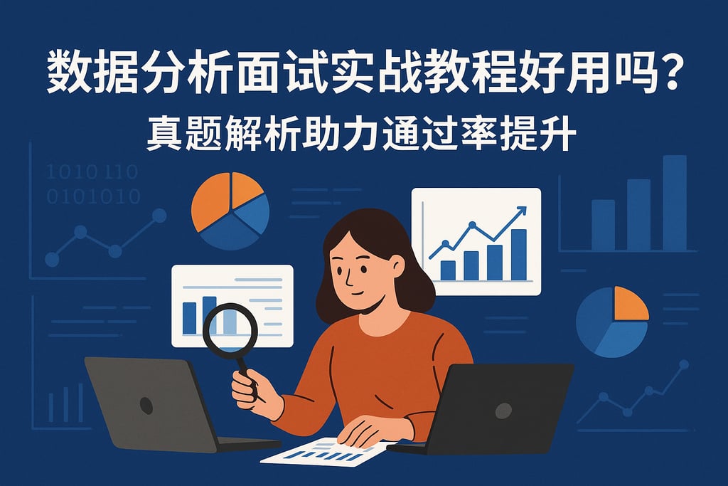 数据分析面试实战教程好用吗？真题解析助力通过率提升