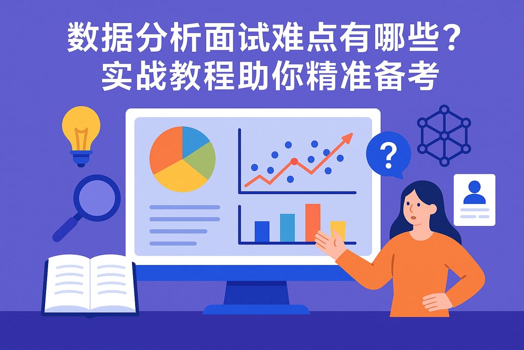 数据分析面试难点有哪些？实战教程助你精准备考