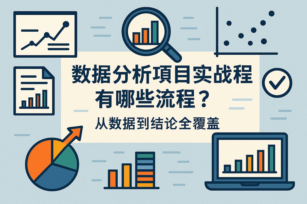 数据分析项目实战教程有哪些流程？从数据到结论全覆盖