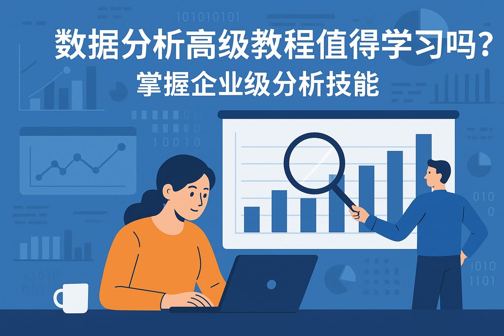 数据分析高级教程值得学习吗？掌握企业级分析技能
