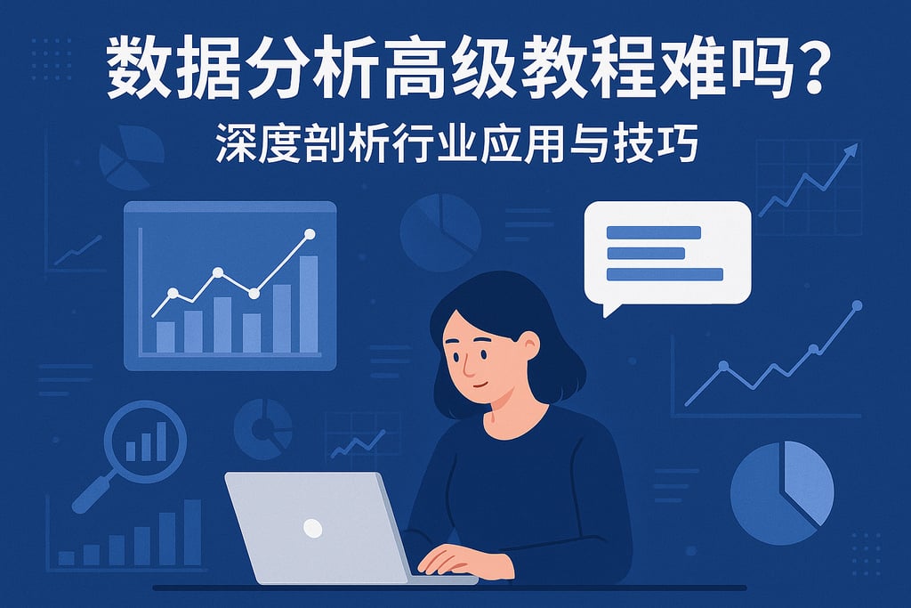 数据分析高级教程难吗？深度剖析行业应用与技巧
