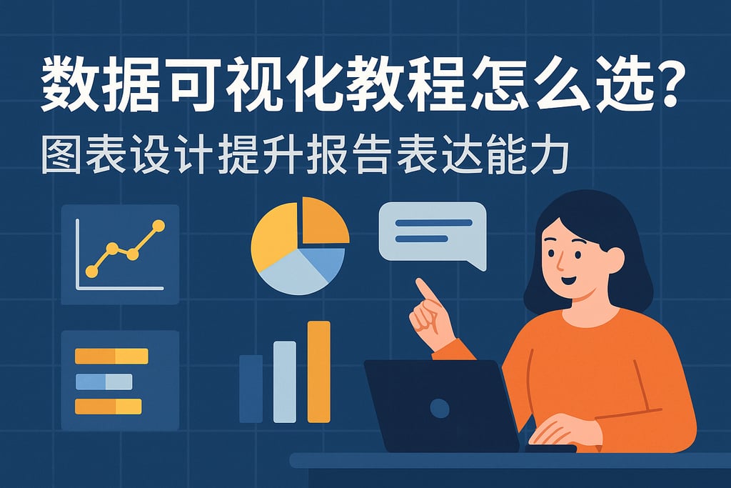 数据可视化教程怎么选？图表设计提升报告表达能力