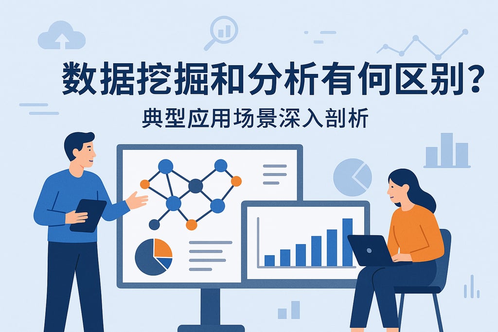数据挖掘和分析有何区别？典型应用场景深入剖析