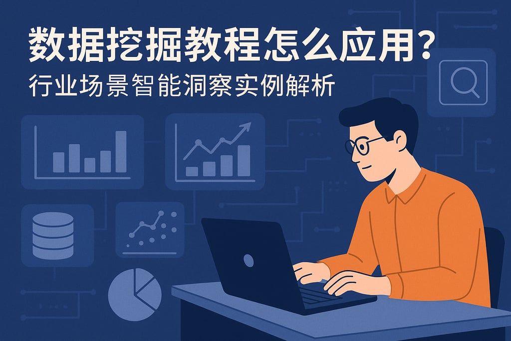 数据挖掘教程怎么应用？行业场景智能洞察实例解析