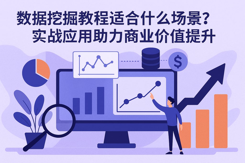 数据挖掘教程适合什么场景？实战应用助力商业价值提升