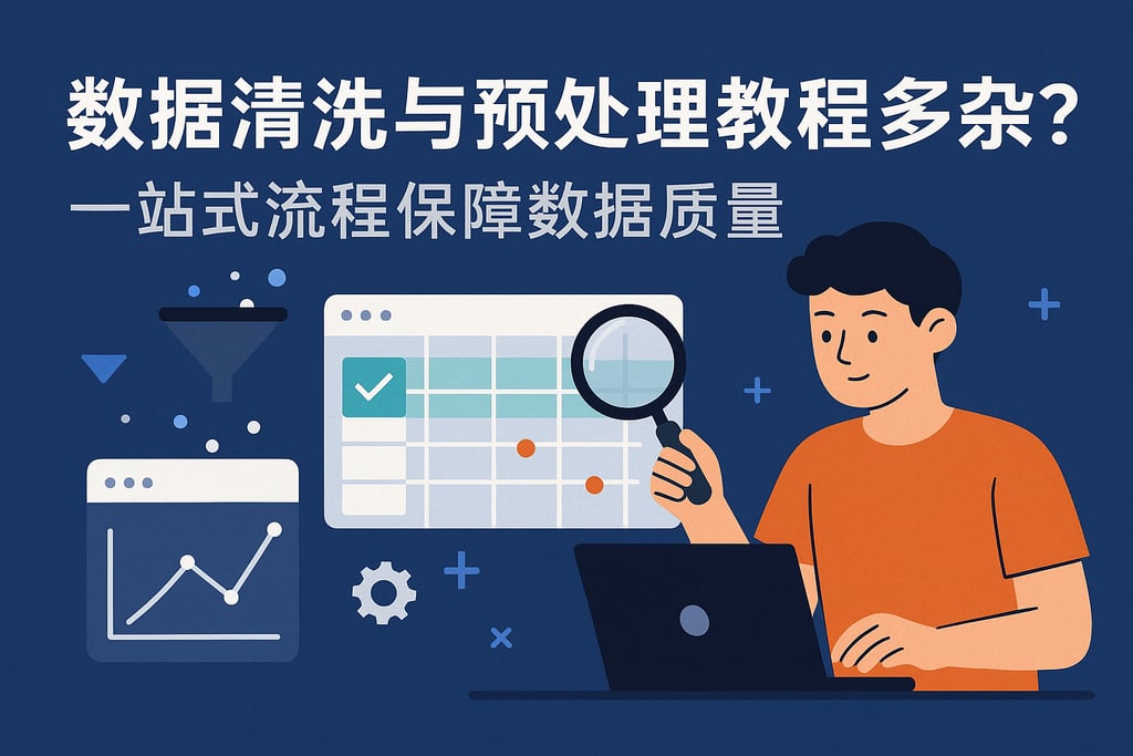 数据清洗与预处理教程多复杂？一站式流程保障数据质量