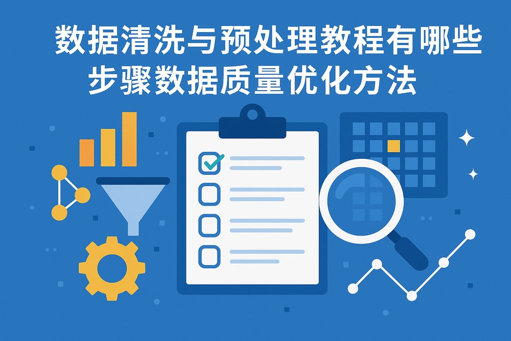 数据清洗与预处理教程有哪些步骤？数据质量优化方法