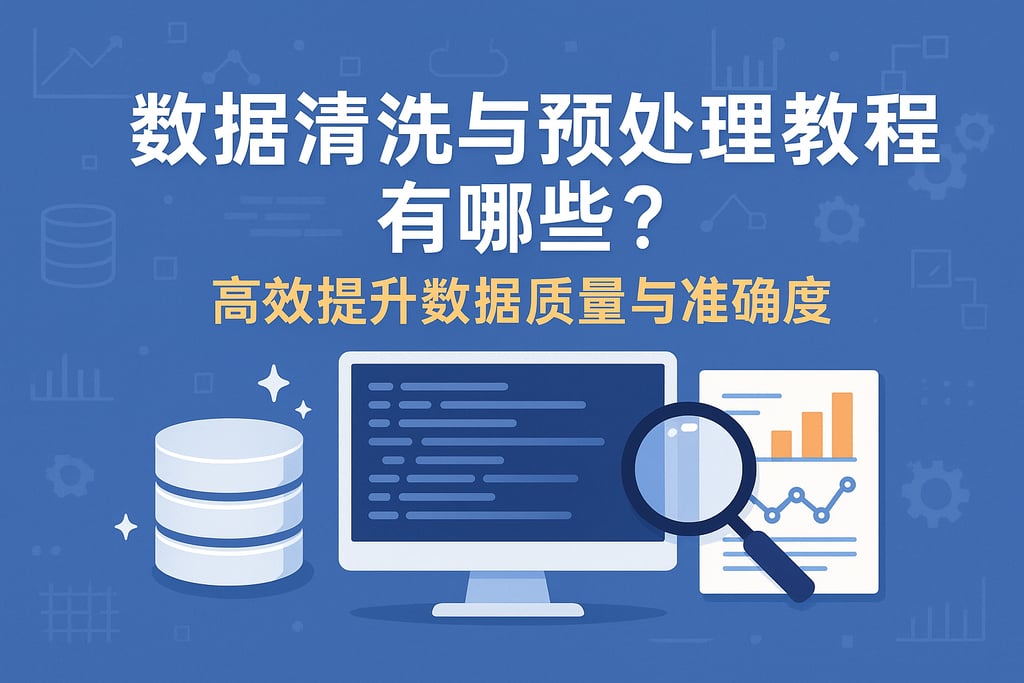 数据清洗与预处理教程有哪些？高效提升数据质量与准确度