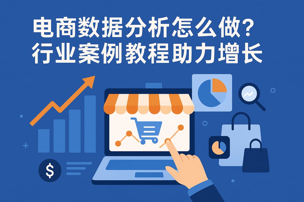 电商数据分析怎么做？行业案例教程助力增长