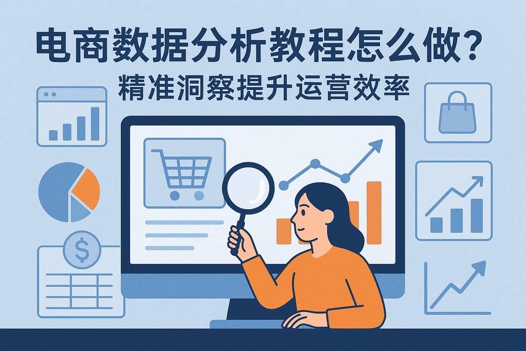 电商数据分析教程怎么做？精准洞察提升运营效率
