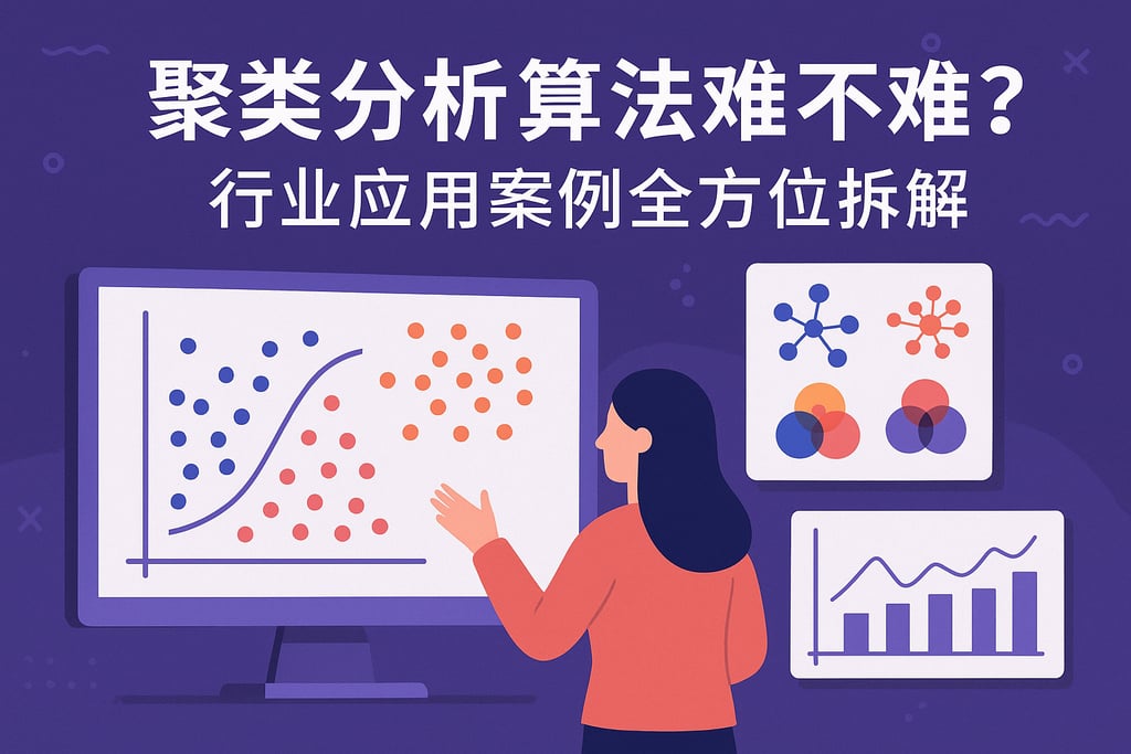 聚类分析算法难不难？行业应用案例全方位拆解