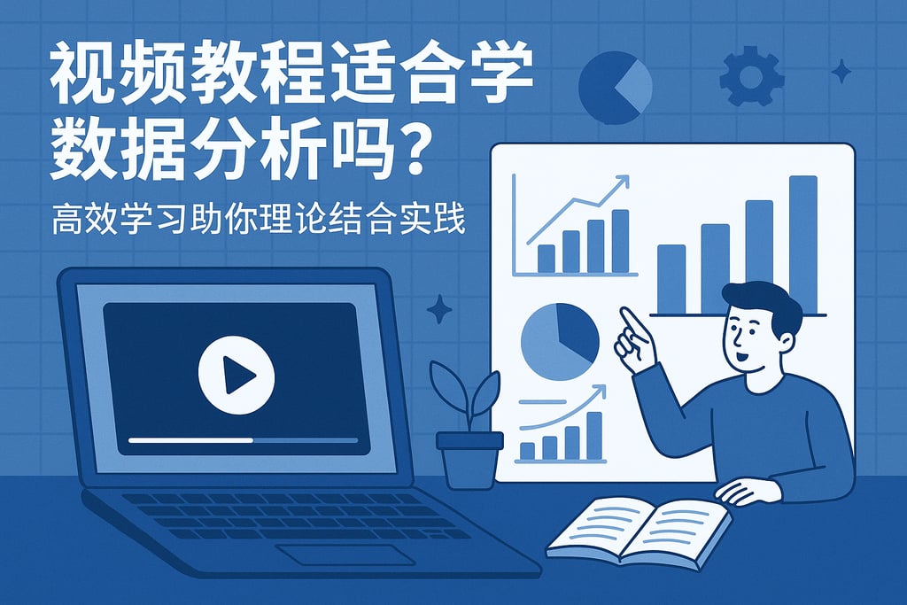 视频教程适合学数据分析吗？高效学习助你理论结合实践