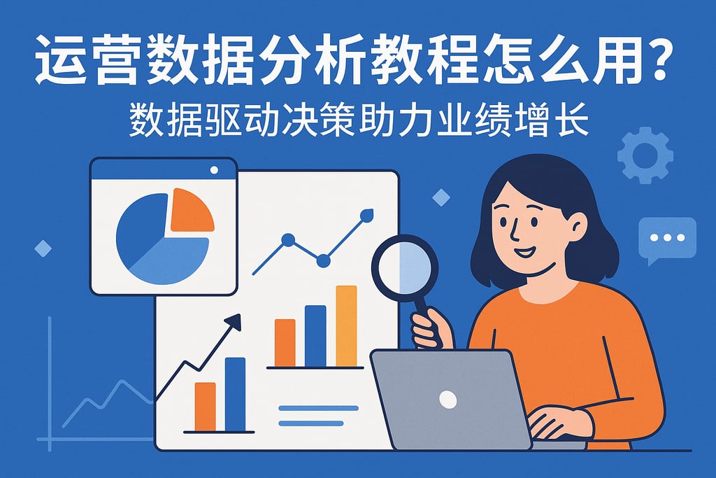 运营数据分析教程怎么用？数据驱动决策助力业绩增长