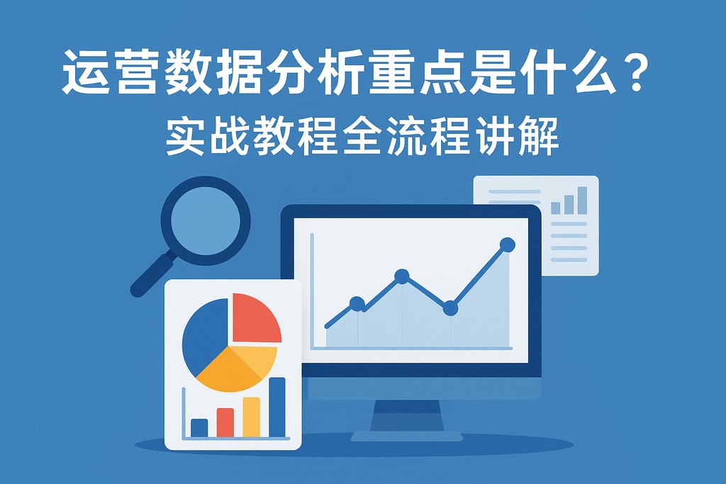 运营数据分析重点是什么？实战教程全流程讲解