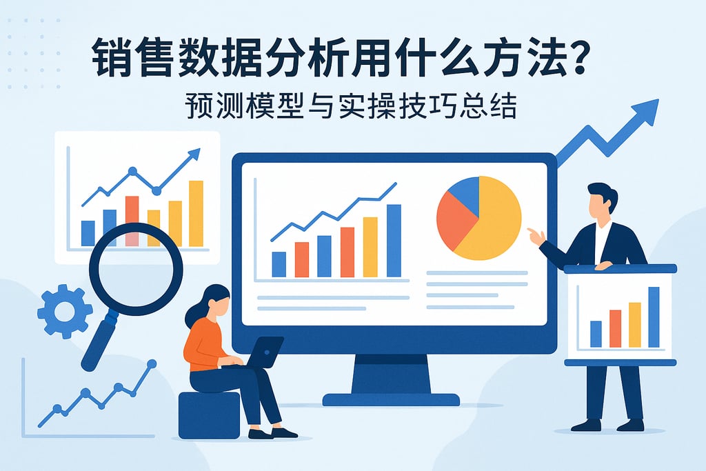 销售数据分析用什么方法？预测模型与实操技巧总结