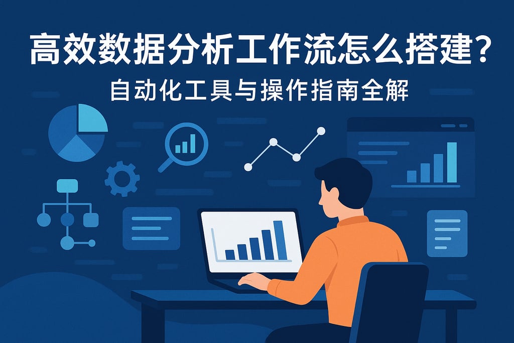高效数据分析工作流怎么搭建？自动化工具与操作指南全解
