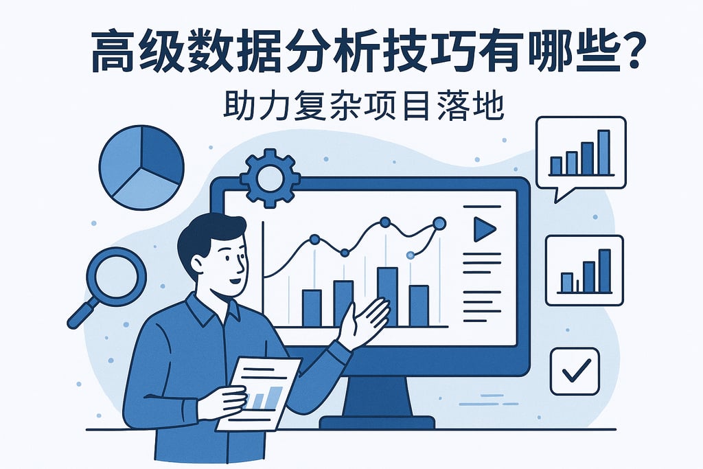 高级数据分析技巧有哪些？助力复杂项目落地