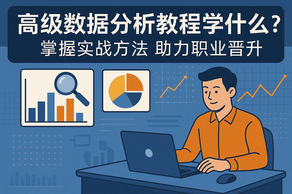 高级数据分析教程学什么？掌握实战方法助力职业晋升
