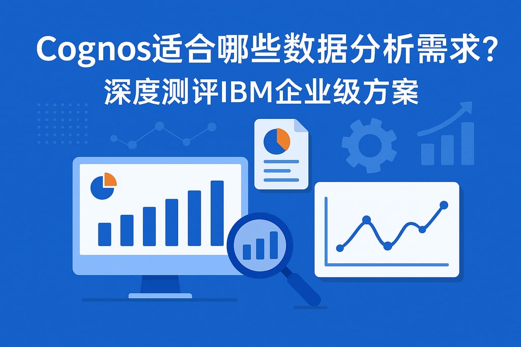 Cognos适合哪些数据分析需求？深度测评IBM企业级方案