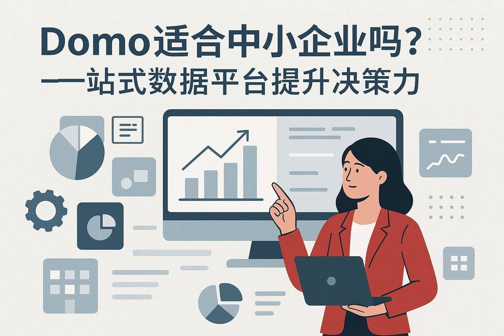 Domo适合中小企业吗？一站式数据平台提升决策力