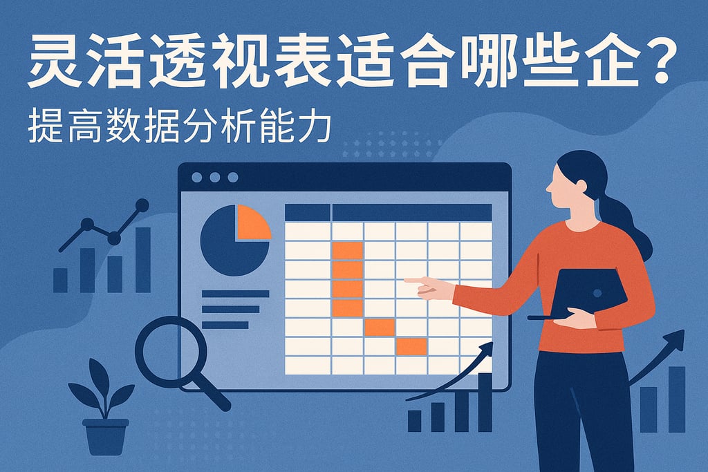 Pivotable适合哪些企业？灵活透视表提高数据分析能力