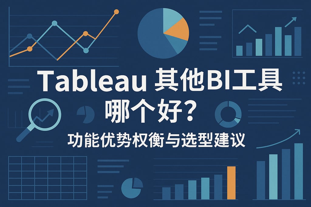 Tableau与其他BI工具哪个好？功能优势权衡与选型建议