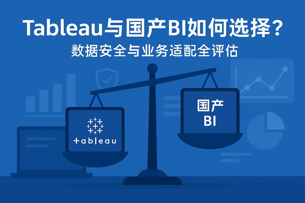 Tableau与国产BI如何选择？数据安全与业务适配全评估