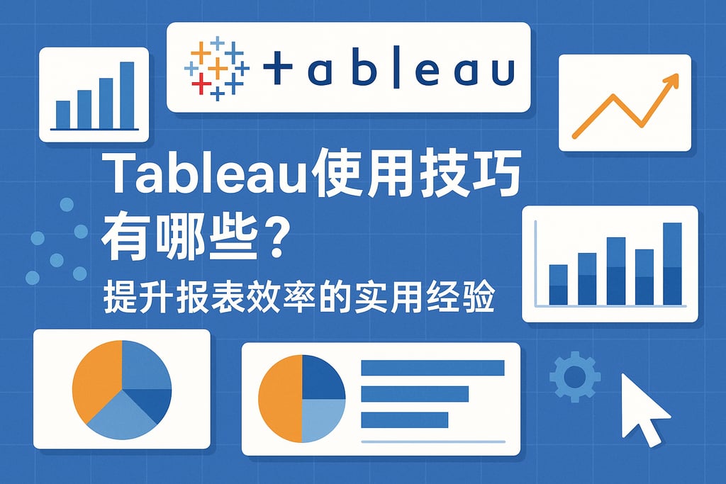 Tableau使用技巧有哪些？提升报表效率的实用经验