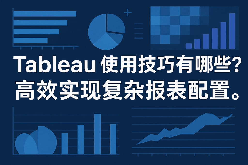 Tableau使用技巧有哪些？高效实现复杂报表配置。