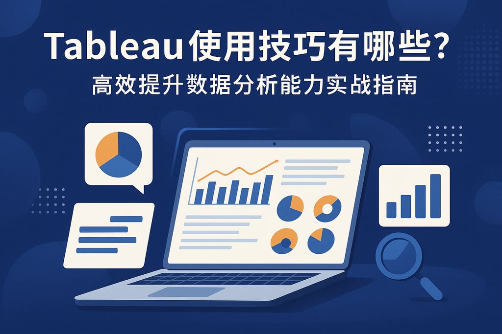 Tableau使用技巧有哪些？高效提升数据分析能力实战指南