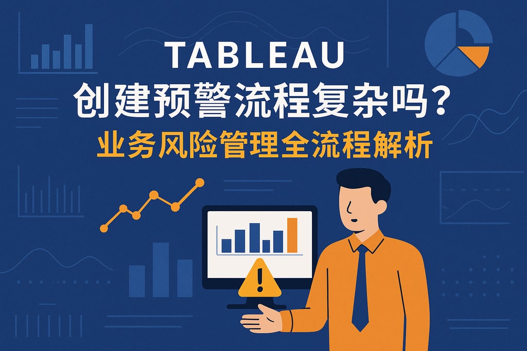 Tableau创建预警流程复杂吗？业务风险管理全流程解析