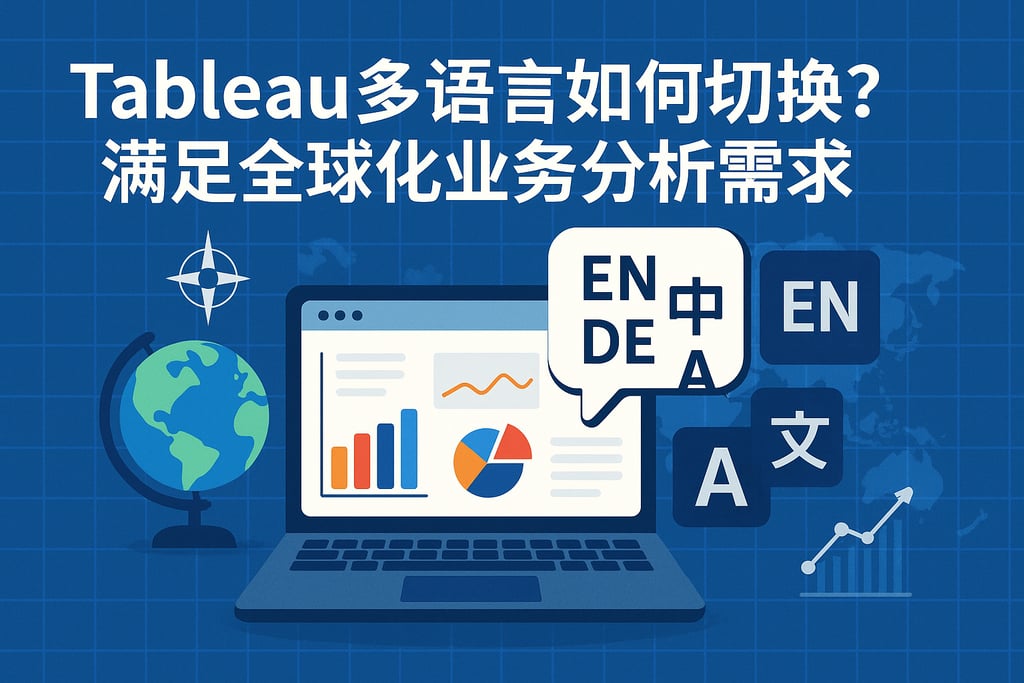 Tableau多语言如何切换？满足全球化业务分析需求
