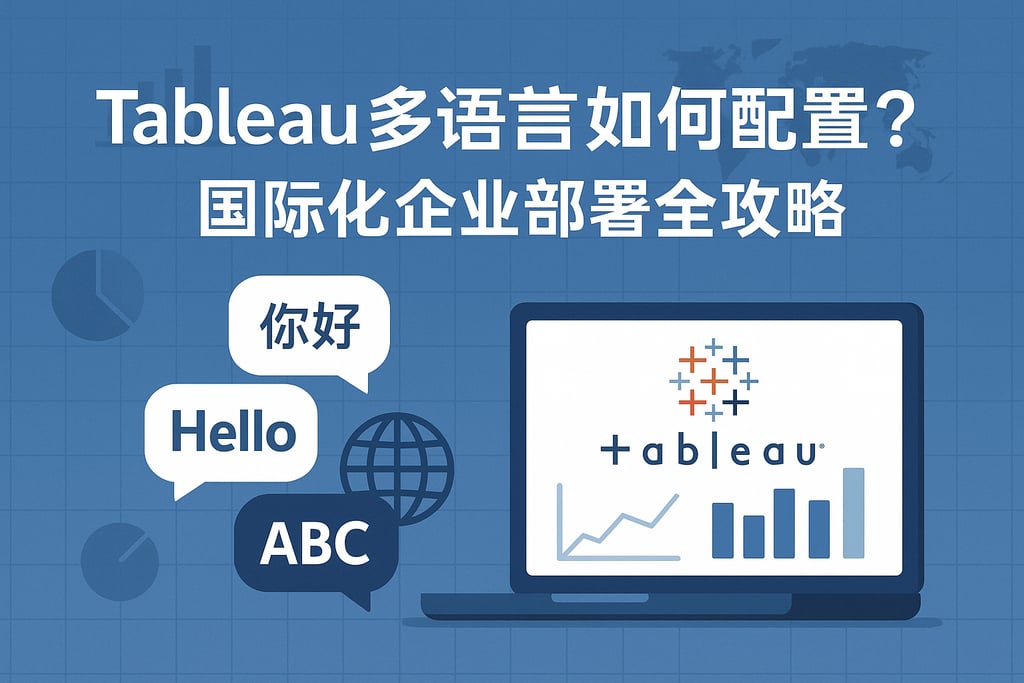 Tableau多语言如何配置？国际化企业部署全攻略