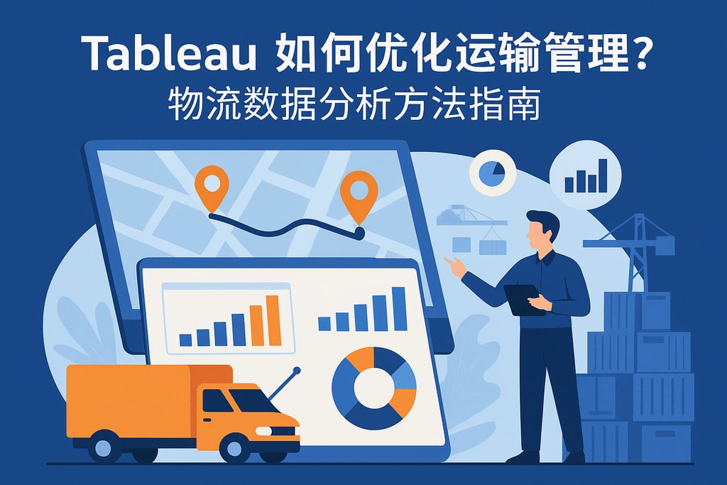 Tableau如何优化运输管理？物流数据分析方法指南