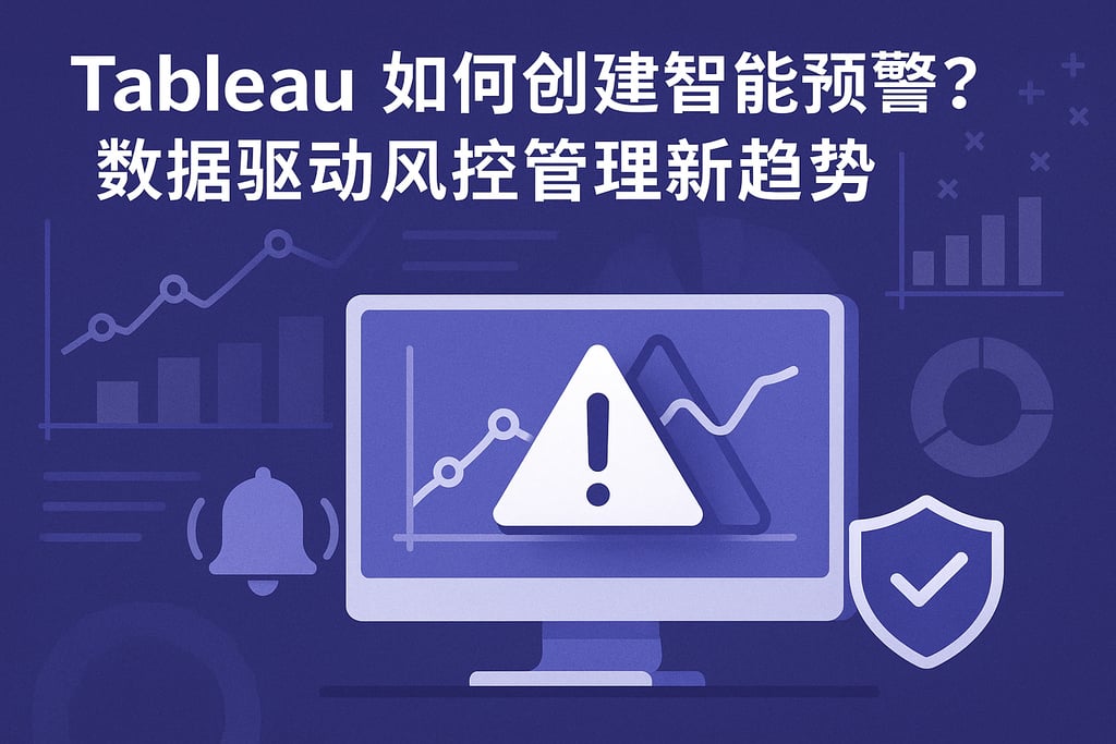 Tableau如何创建智能预警？数据驱动风控管理新趋势