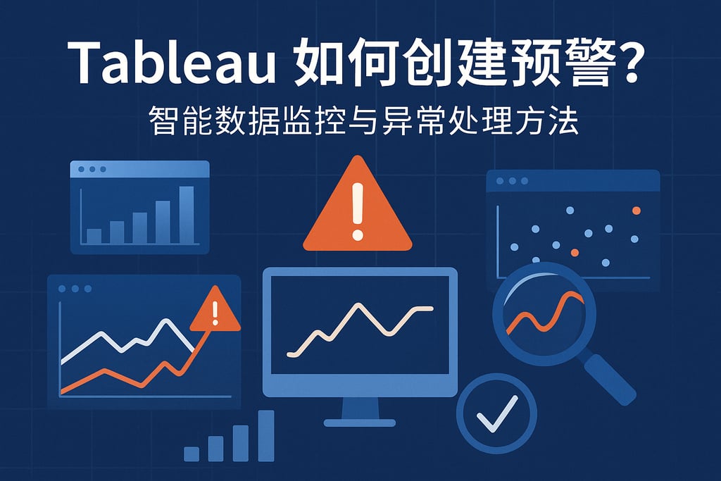 Tableau如何创建预警？智能数据监控与异常处理方法